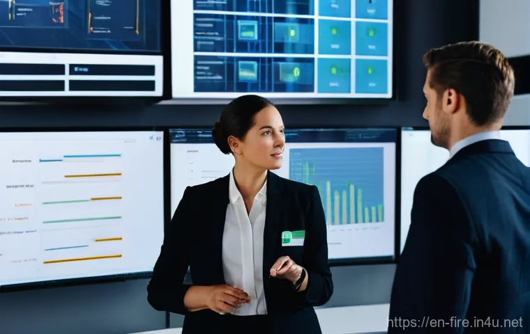 화재안전관리 기술자의 경력 성장 사례 - **Prompt:** "A diverse, focused fire safety technician in their late 20s, wearing a practical, clean... 화재안전관리 기술자의 경력 성장 사례 - **Prompt:** "A diverse, focused fire safety technician in their late 20s, wearing a practical, clean...