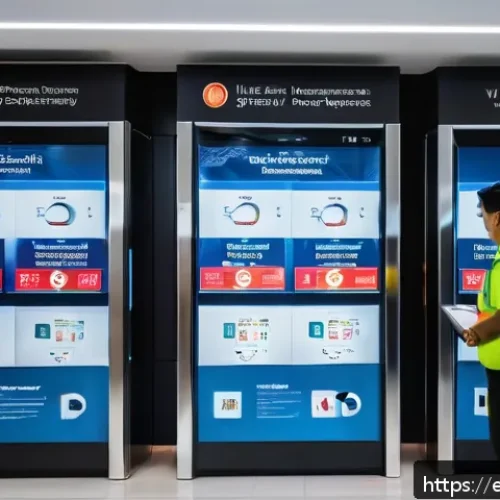 화재안전관리 자격증의 국가별 차이점 - A modern commercial building lobby in Singapore showcasing advanced integrated smart fire safety sys...